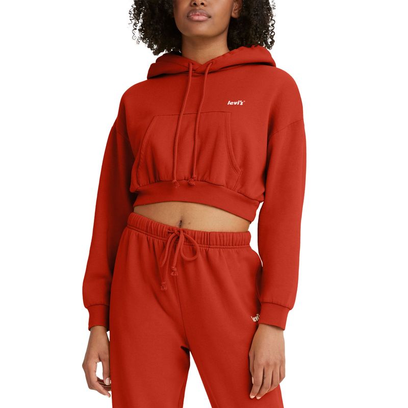 Laundry Day Cropped Hooded Sweatshirt